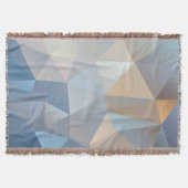 Koel Abstract driehoekspatroon Deken (Voorkant)
