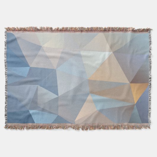 Koel Abstract driehoekspatroon Deken (Voorkant)