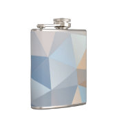 Koel Abstract driehoekspatroon Heupfles (Rechts)