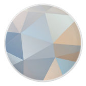 Koel Abstract driehoekspatroon Keramische Knop (Voorkant)