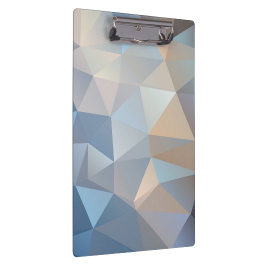 Koel Abstract driehoekspatroon Klembord (Rechts)