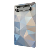 Koel Abstract driehoekspatroon Mini Klembord (Angled2)