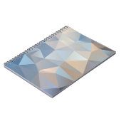 Koel Abstract driehoekspatroon Notitieboek (Linkerzijde)
