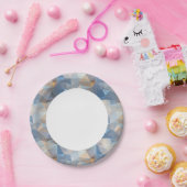 Koel Abstract driehoekspatroon Papieren Bordje (Feest)