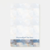 Koel Abstract driehoekspatroon Post-it® Notes (Voorkant)