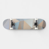 Koel Abstract driehoekspatroon Skateboard (Horizontaal)