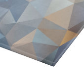 Koel Abstract driehoekspatroon Snijplank (Hoek)