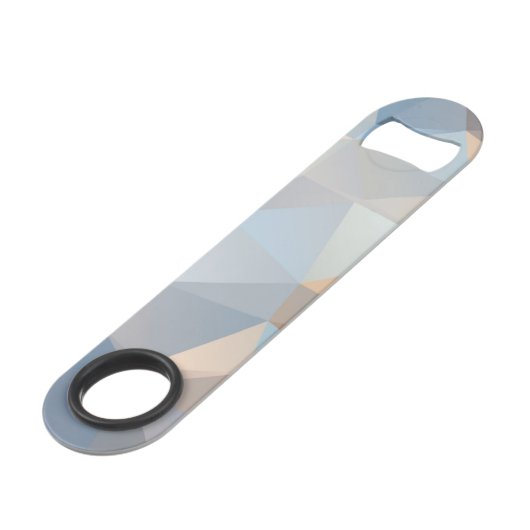 Koel Abstract driehoekspatroon Speed Flessenopener (Voorkant Gekanteld)