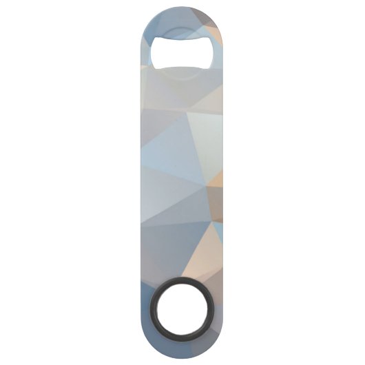 Koel Abstract driehoekspatroon Speed Flessenopener (Voorkant)