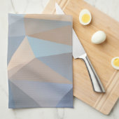 Koel Abstract driehoekspatroon Theedoek (Quarter Fold)