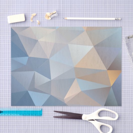 Koel Abstract driehoekspatroon Tissuepapier (Craft)