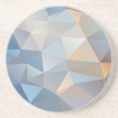 Koel Abstract driehoekspatroon Zandsteen Onderzetter (Voorkant)