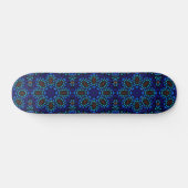 Koel abstract geometrisch mandala kunst ontwerp persoonlijk skateboard (Horizontaal)