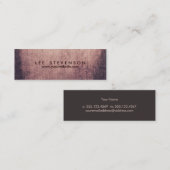 Koel Abstract Grunge Artist Visitekaartje (Voorkant / Achterkant)