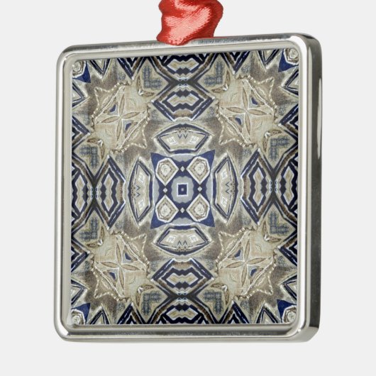 Koel Abstract Metalen Ornament (Links)
