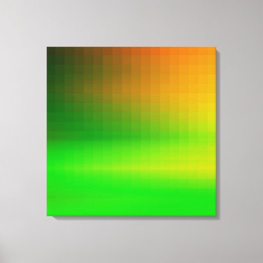Koel abstract ontwerp canvas afdruk (Voorkant)