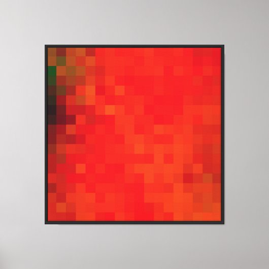 Koel Abstract Ontwerp Canvas Afdruk (Voorkant)