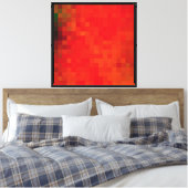Koel Abstract Ontwerp Canvas Afdruk (Insitu (Slaapkamer))