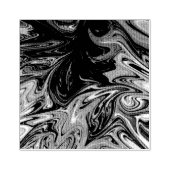 Koel abstract patroon rubberstempel (Afrduk)