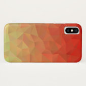 Koel Abstract Polygoon Geometrisch Patroon Case-Mate iPhone Case (Achterkant (horizontaal))