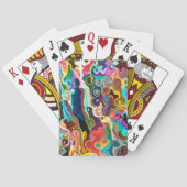 Koel Abstracte achtergrond Pokerkaarten (Achterkant)