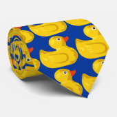 Koel abstracte eenden in het stropdas van het vijv (Opgerold)