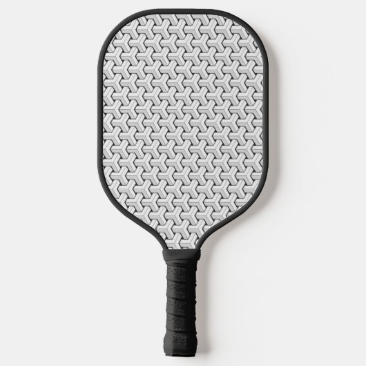Koel Abstracte isometrische Y-plaatjes Pickleball Paddle (Achterkant)