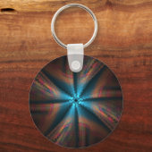 Koel Abstracte kunst Sleutelhanger (Voorkant)