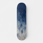 Koel Abstracte Oceaan Persoonlijk Skateboard (Voorkant)