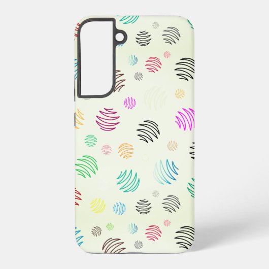 Koel Abstracte Scandinavische Dot Samsung Galaxy Hoesje (Achterkant)