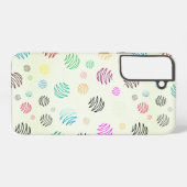 Koel Abstracte Scandinavische Dot Samsung Galaxy Hoesje (Achterkant horizontaal)