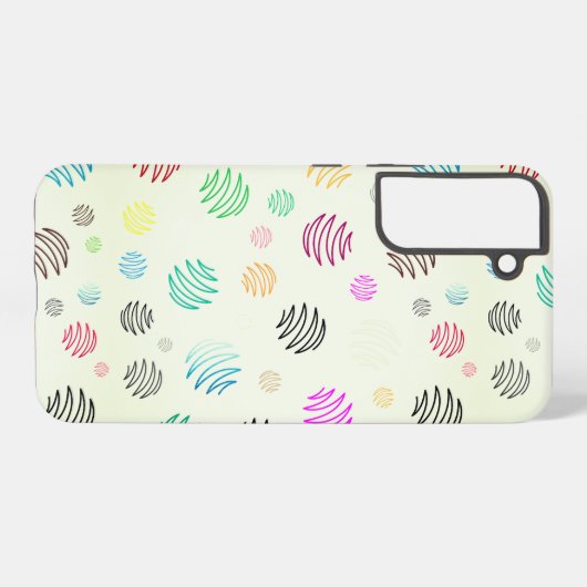 Koel Abstracte Scandinavische Dot Samsung Galaxy Hoesje (Achterkant horizontaal)