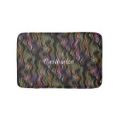 Koel Abstracte Wavy line art Thunder_Cove Badmat (Voorkant)