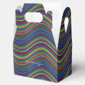 Koel Abstracte Wavy line art Thunder_Cove Bedankdoosjes (Geopend)