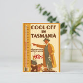 Koel af in Tasmanië Briefkaart (Staand voorkant)