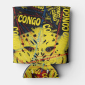 "Koel af met de Democratische Republiek Congo!" Blikjeskoeler (Voorkant)