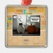 Koel Akte Metalen Ornament (Voorkant)