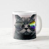 Koel als een kat grote koffiekop (Voorkant rechts)