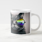Koel als een kat grote koffiekop (Rechts)