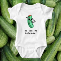 Koel als een Komkommer – Baby Bodypakje