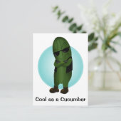 Koel Als Een Komkommer Briefkaart (Staand voorkant)