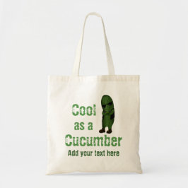 Koel Als Een Komkommer Persoonlijk Tote Bag