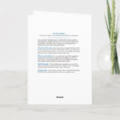 Koel als een Zee komkommer verjaardag Kaart (Achterkant)