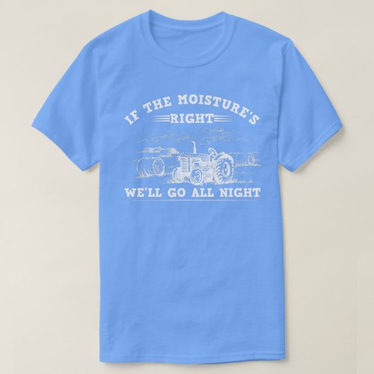 Koel als hij de juiste boer bevoogt, schimmelaar B T-shirt (Design voorkant)