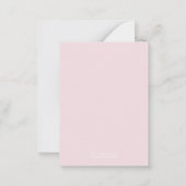 Koel als Ice Cream Kinder Klaslokaal Valentijnse  Notitiekaartje (Achterkant)