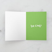 Koel als Kaart van de Groeten van de Komkommer (Binnen)