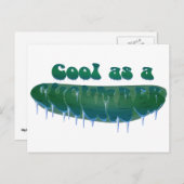 Koel als komkommer briefkaart (Voorkant / Achterkant)