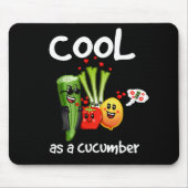 Koel als komkommer-Muismat Muismat (Voorkant)