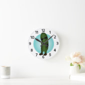 Koel als komkommer ronde klok (Huis)