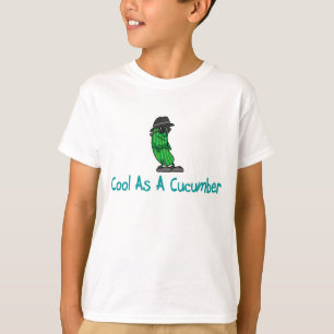 Koel als komkommer t-shirt